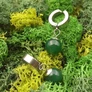 Kép 1/2 - dragon-ball-ihletesu-zold-jade-potara-fulbevalo