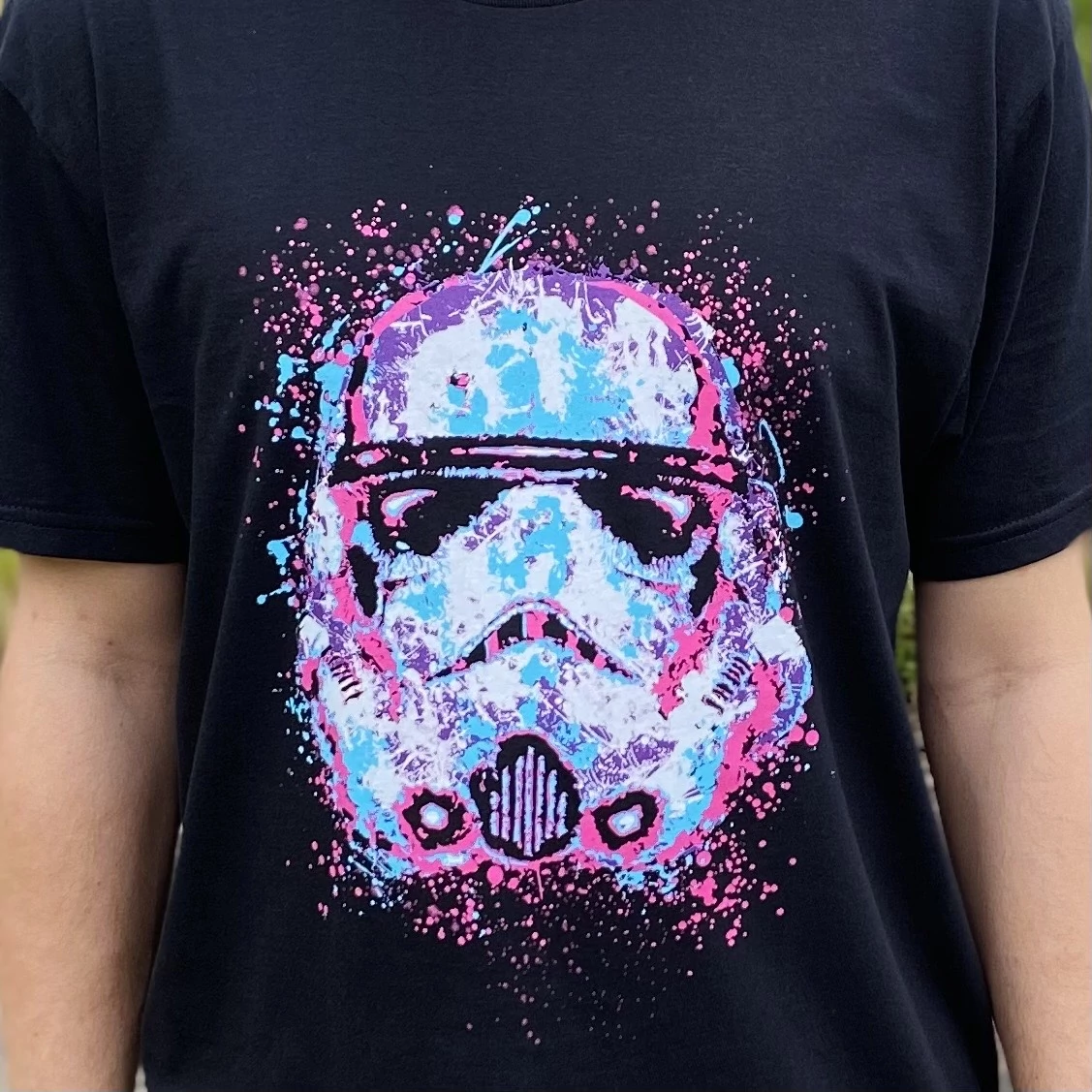 Festett sisak póló-L